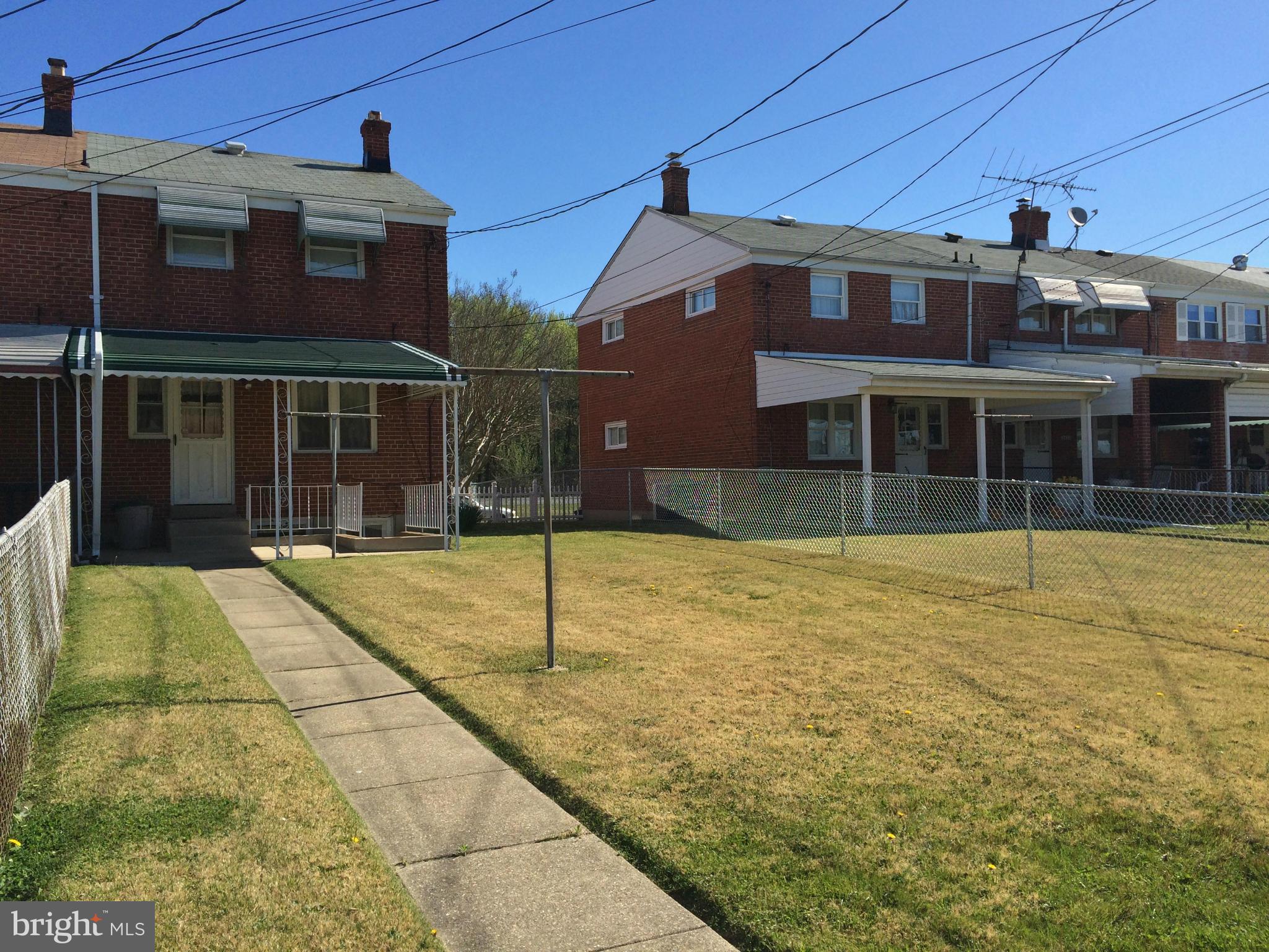 3213 Vulcan Road Baltimore, MD 21222 - Photo 3 of 15 Exterior (Rear)
