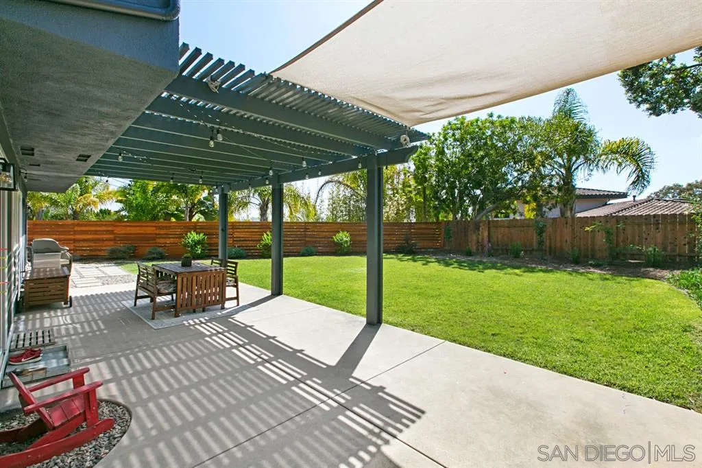 13637 Calais Drive Del Mar, CA 92014 - Photo 22 of 25 a garden view with a seating space