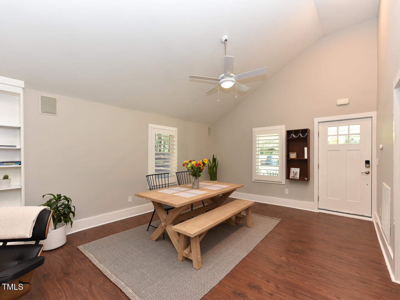 3223 Tryon Road Raleigh, NC 27603 - Photo 23 of 45 a living room with furniture and wooden floor
