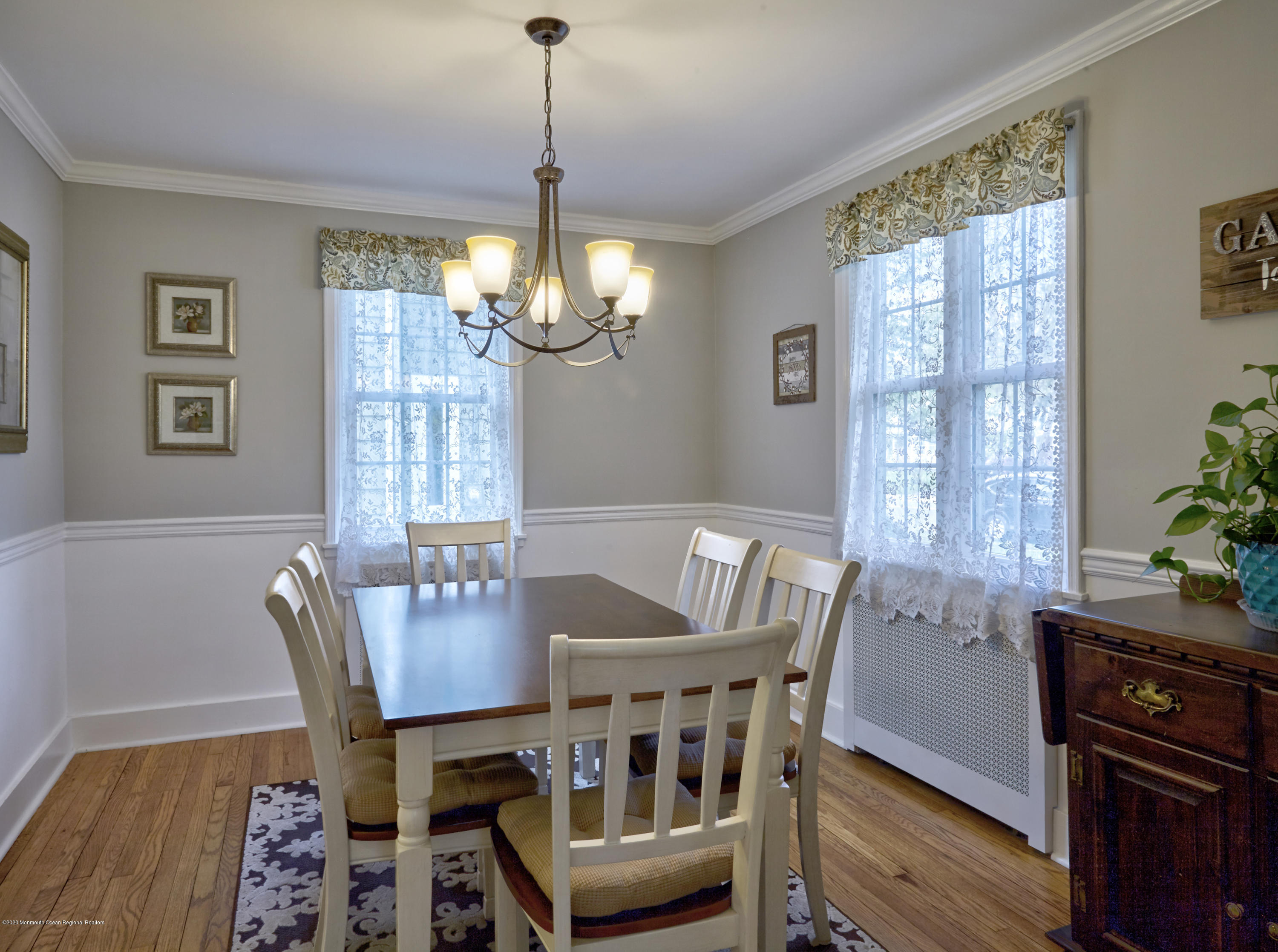 187 Pinckney Road Little Silver, NJ 07739 - Photo 8 of 37 a view of a dining room with furniture window and wooden floor