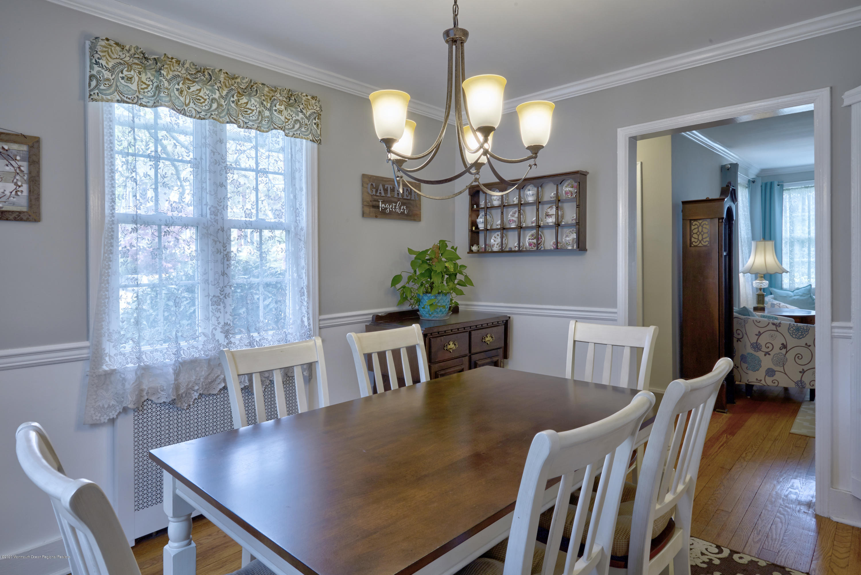 187 Pinckney Road Little Silver, NJ 07739 - Photo 9 of 37 a view of a dining room with furniture and wooden floor