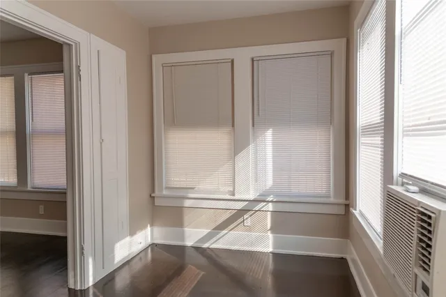 a view of entry way with wooden door
