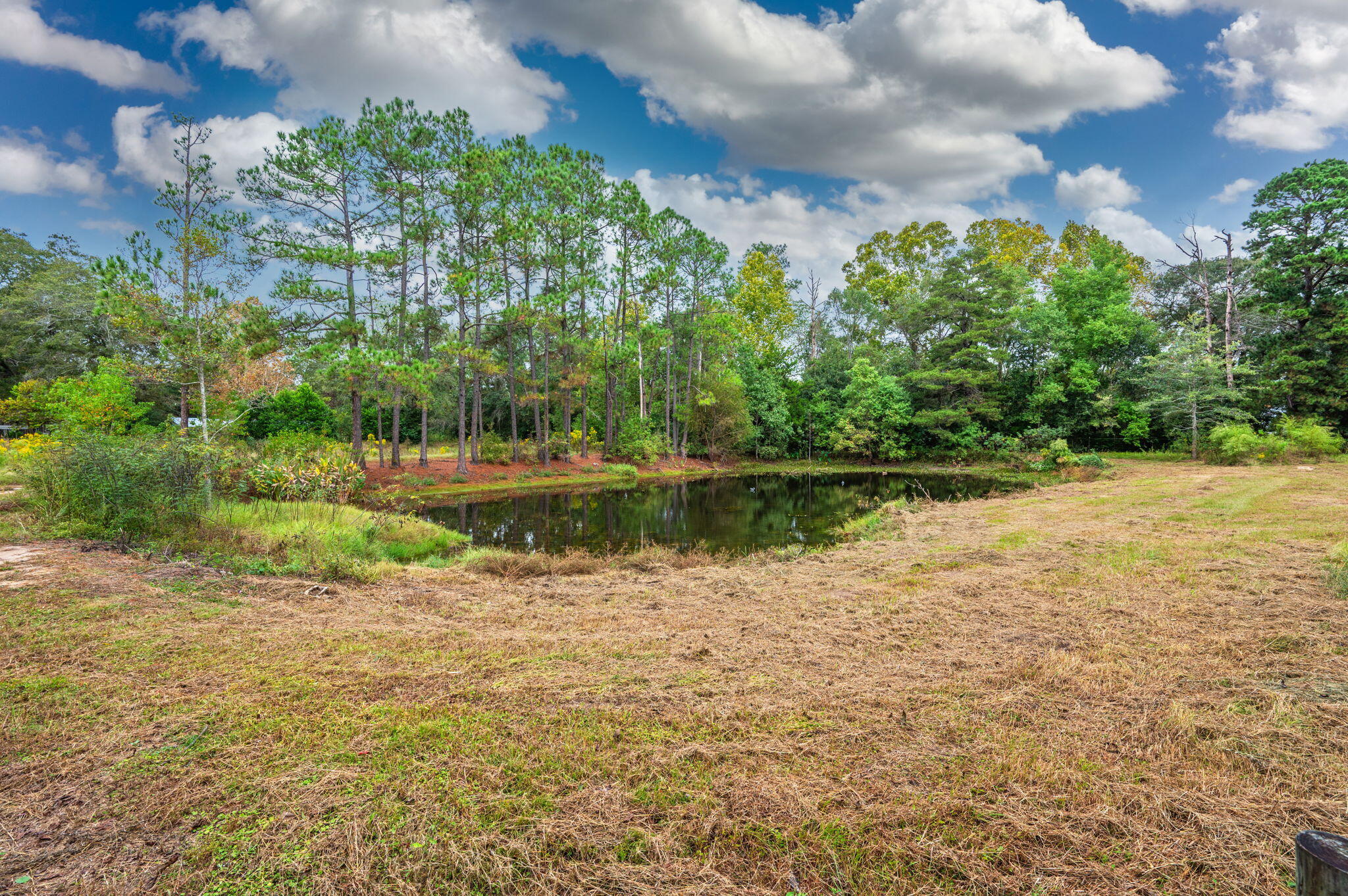 91 North Street DeFuniak Springs, FL 32433 - Photo 42 of 55 a view of a lake with a yard