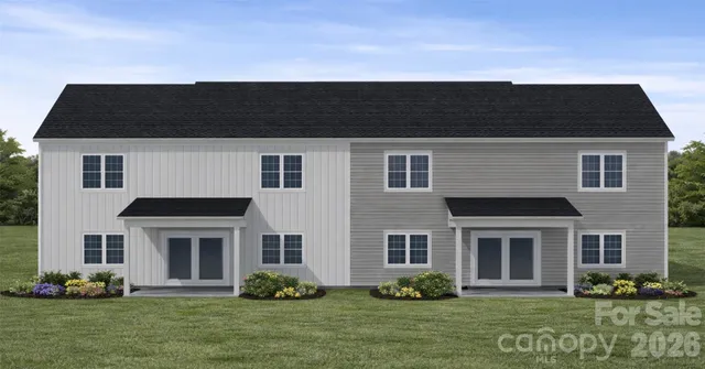 a front view of house with yard