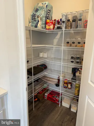 a room with storage and utility