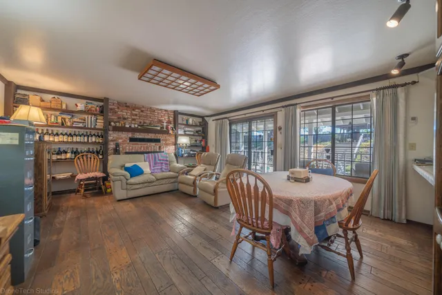a outdoor space with furniture and a window