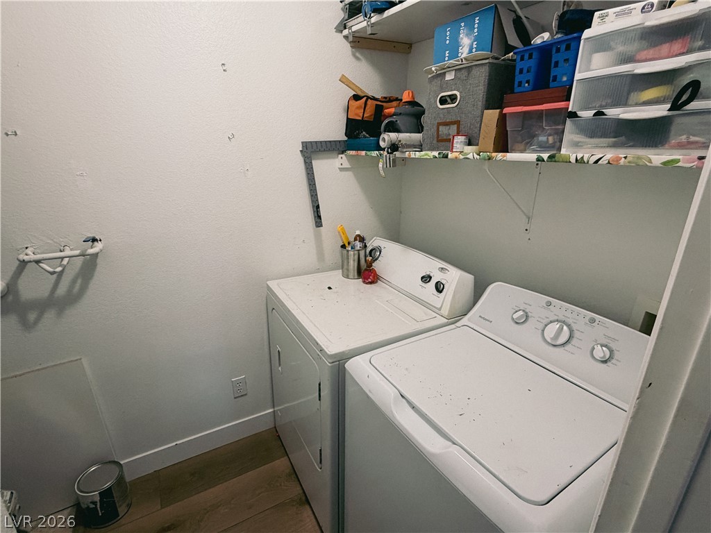 701 Capri Drive, Unit 20A Boulder City, NV 89005 - Photo 10 of 21 Functional laundry nook provides utility and convenient storage options.