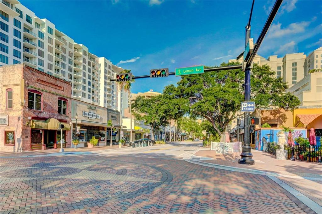 1350 Main Street, Unit 709 Sarasota, FL 34236 - Photo 47 of 56 a view of a building with a street