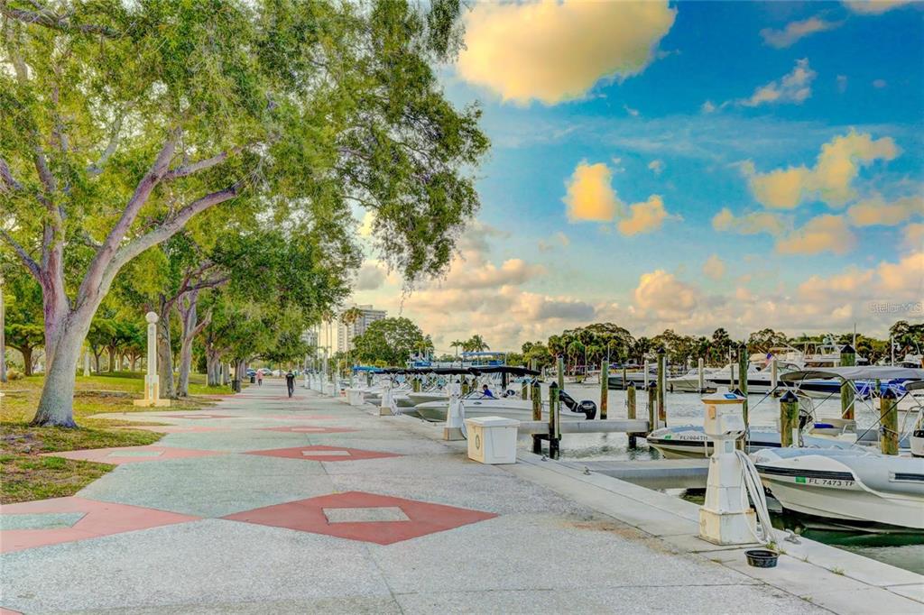 1350 Main Street, Unit 709 Sarasota, FL 34236 - Photo 54 of 56 a view of a parking area