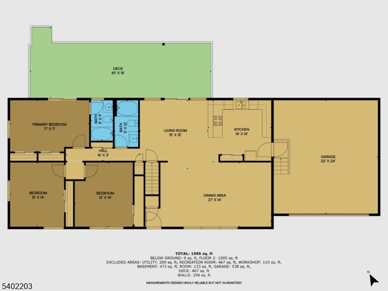 20 South Polktown Road Hampton, NJ 08827 - Photo 44 of 44 a picture of a counter top