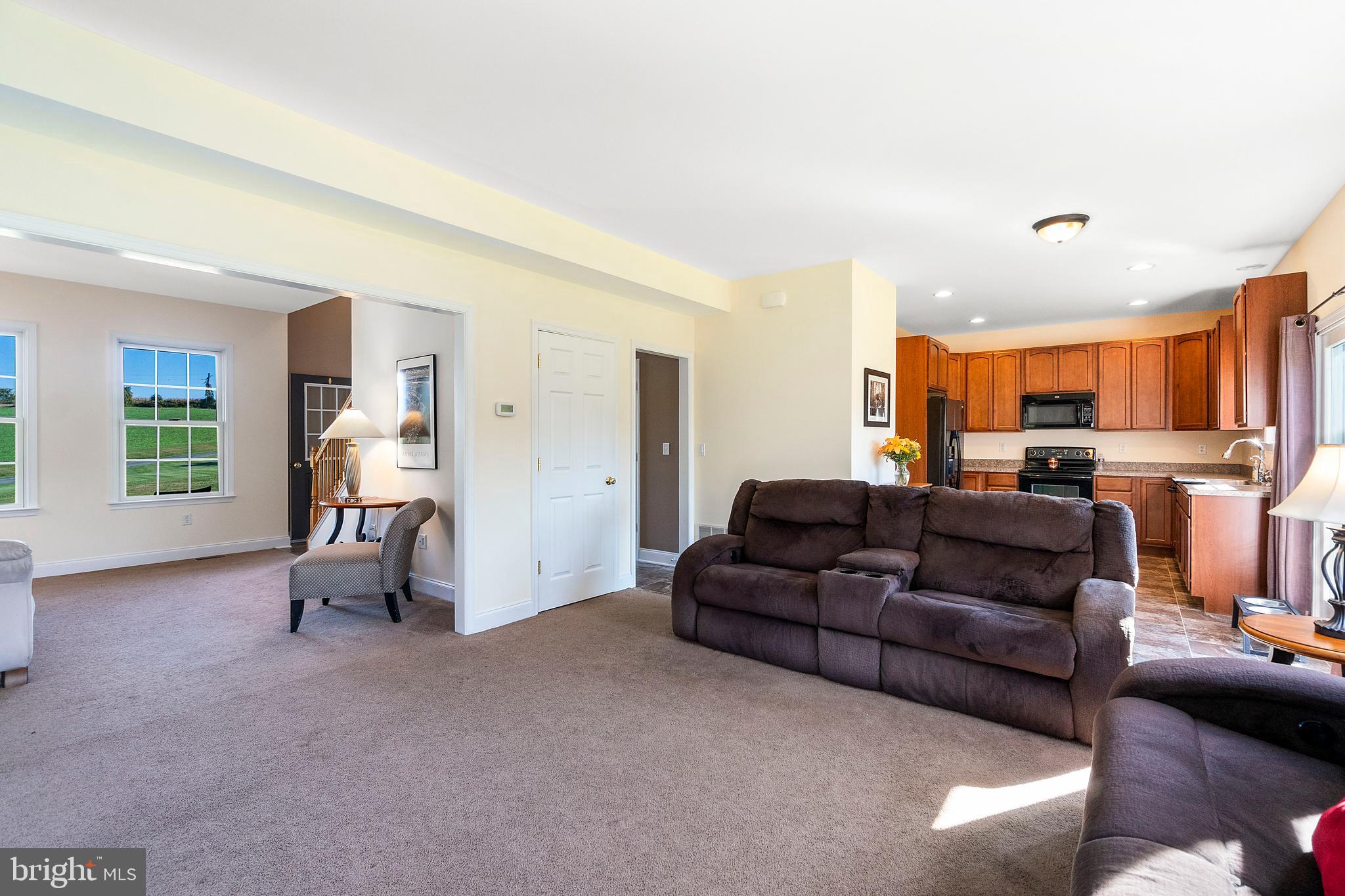 3696 Emory Church Road Street, MD 21154 - Photo 55 of 56 Open Floor Plan To Kitchen
