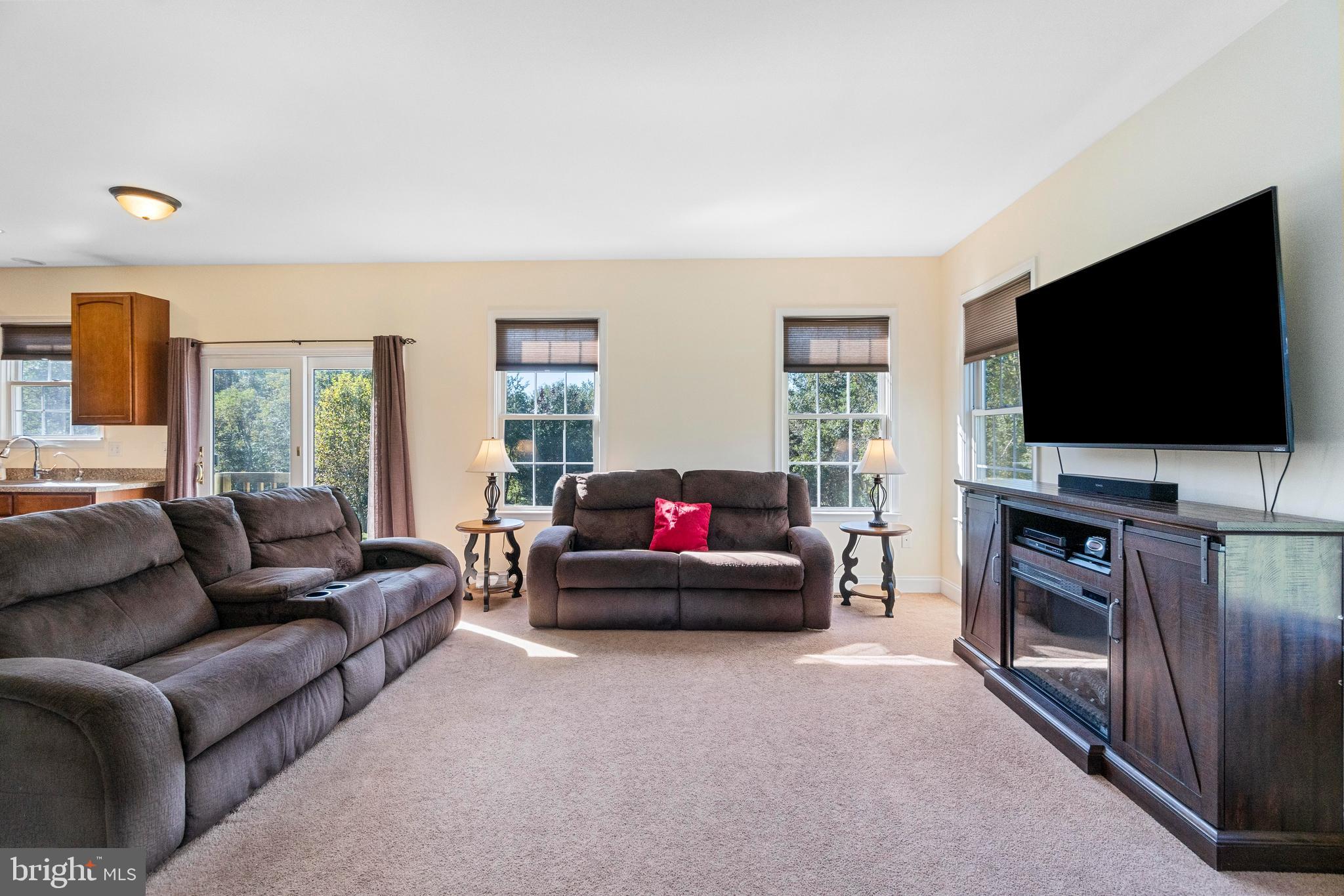 3696 Emory Church Road Street, MD 21154 - Photo 13 of 56 Family Room With Rear Yard Views