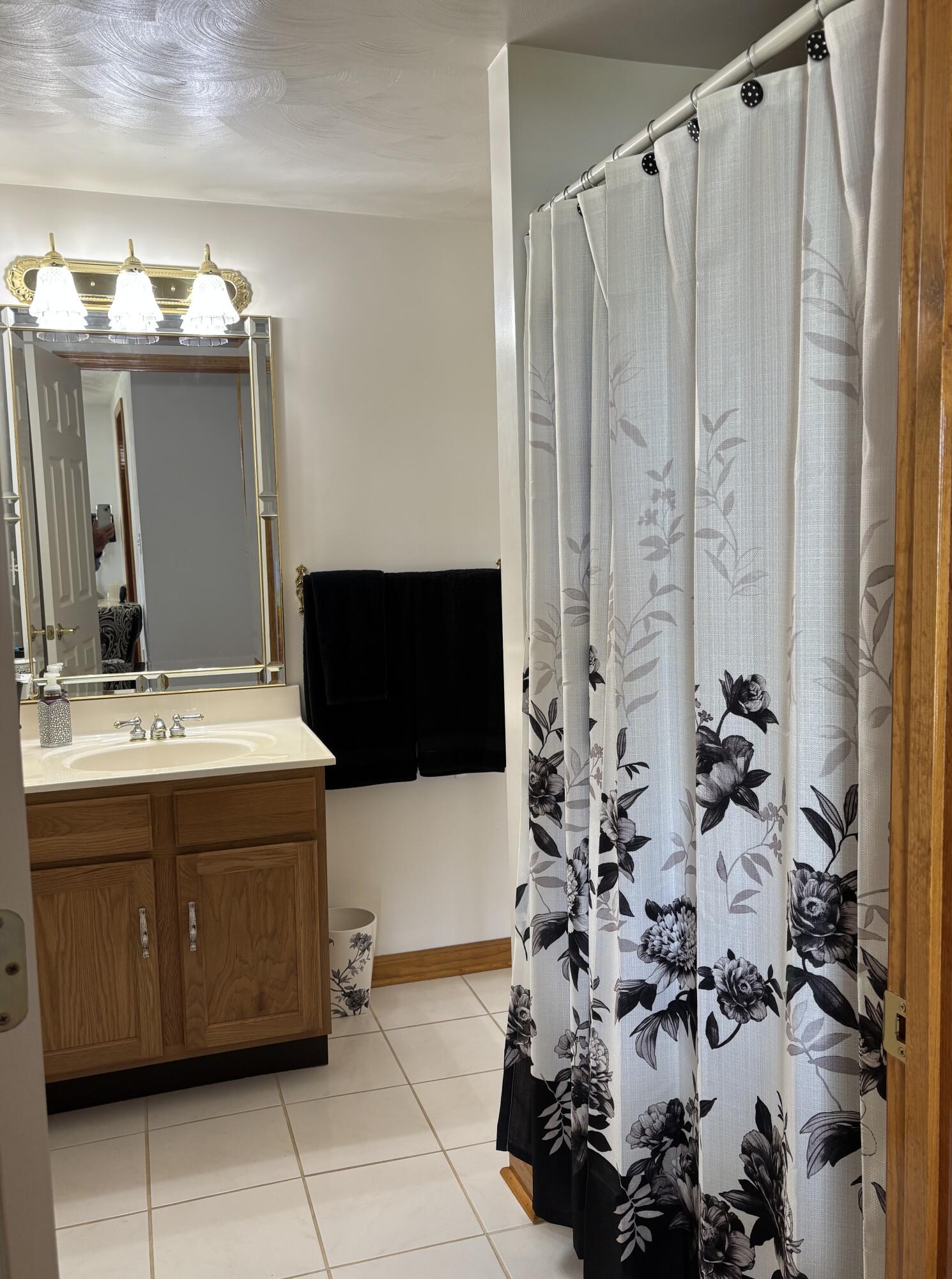1235 Rock Spring Road Goodview, VA 24095 - Photo 22 of 62 a bathroom with a sink and mirror