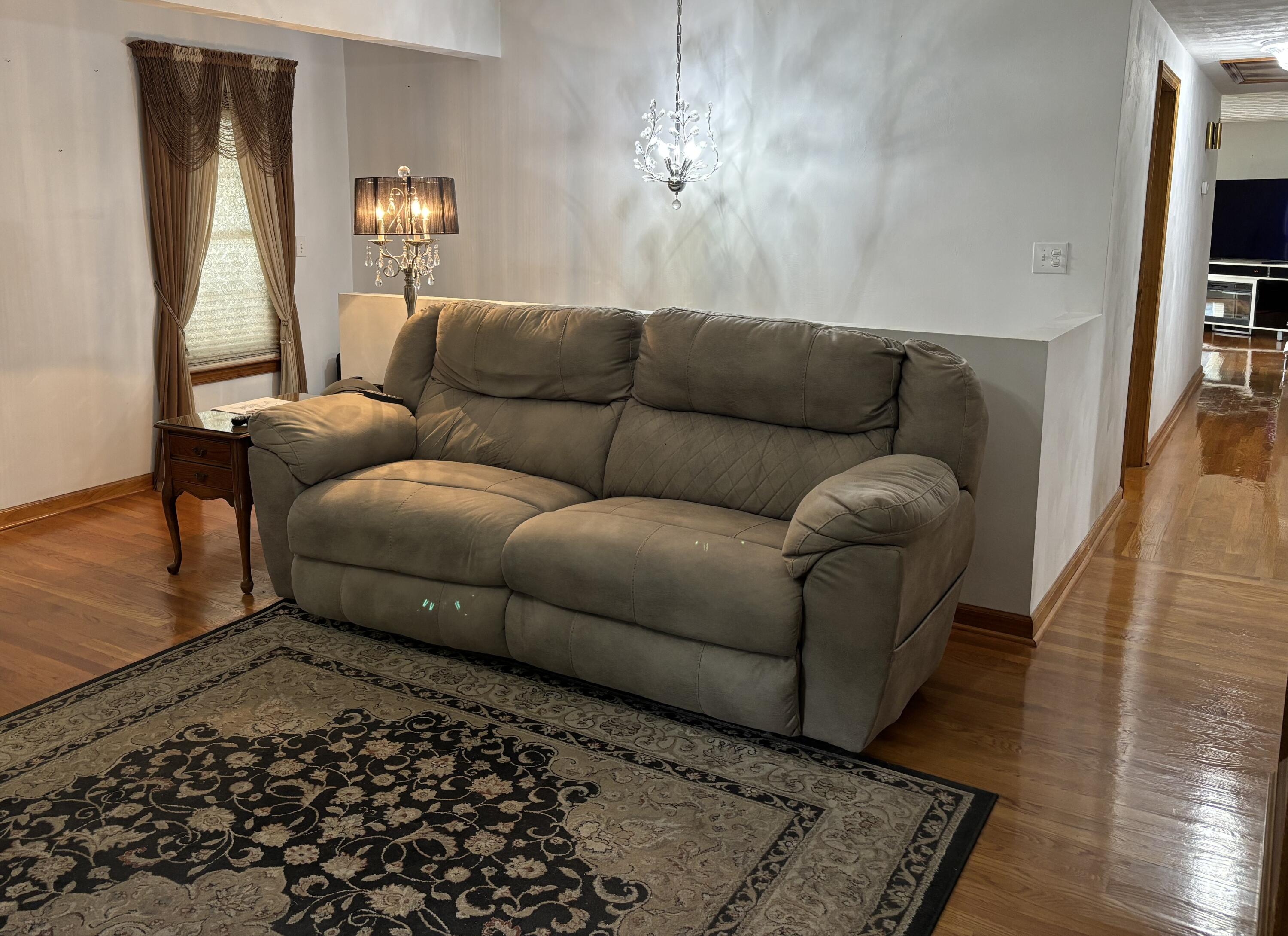 1235 Rock Spring Road Goodview, VA 24095 - Photo 24 of 62 a living room with furniture and a rug