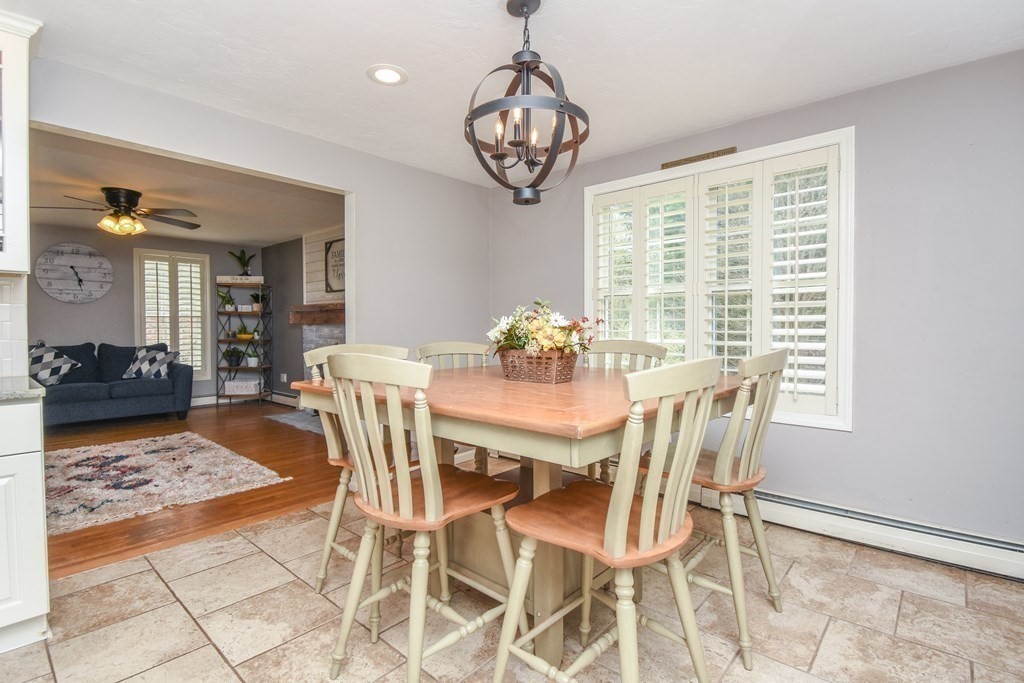 26 Rush Pond Road Lakeville, MA 02347 - Photo 9 of 38 a view of a dining room with furniture window and outside view