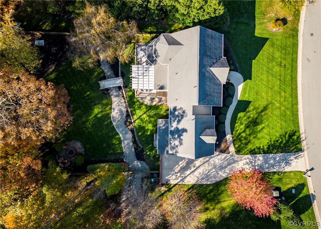 14506 Post Mill Drive Midlothian, VA 23113 - Photo 13 of 48 a view of a garden with plants