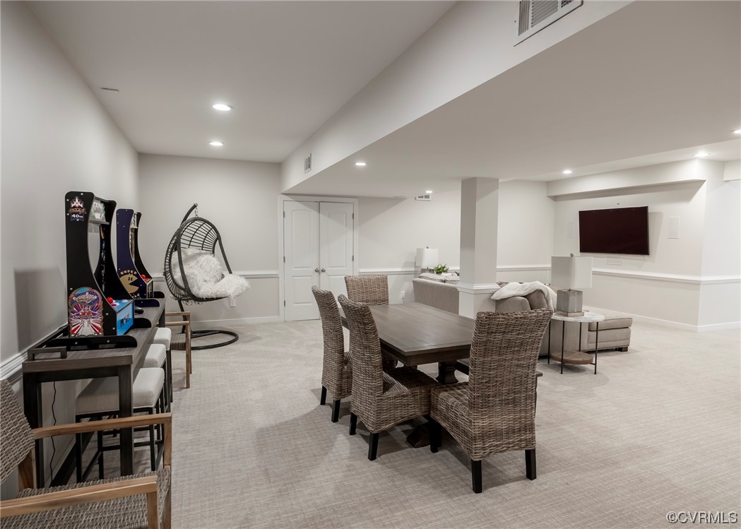 14506 Post Mill Drive Midlothian, VA 23113 - Photo 45 of 48 a view of a dining room with furniture