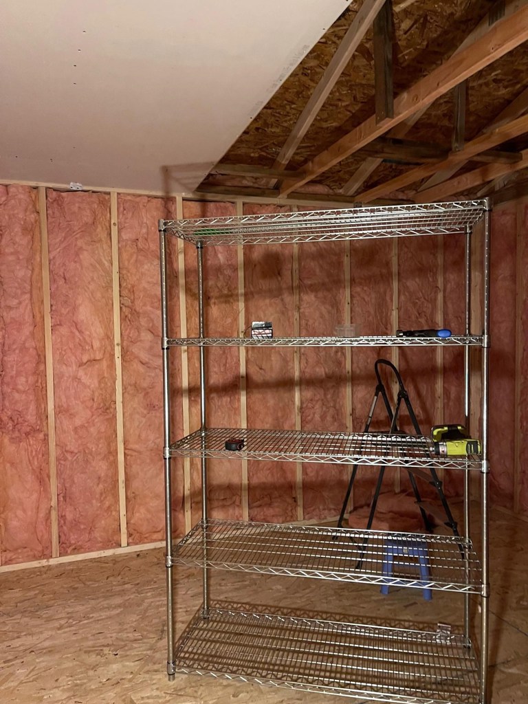 9752-9752 Tareyton Avenue San Ramon, CA 94583 - Photo 36 of 45 120sf big shed 12 feet tall with insulation, ceiling boards and electricity supply.