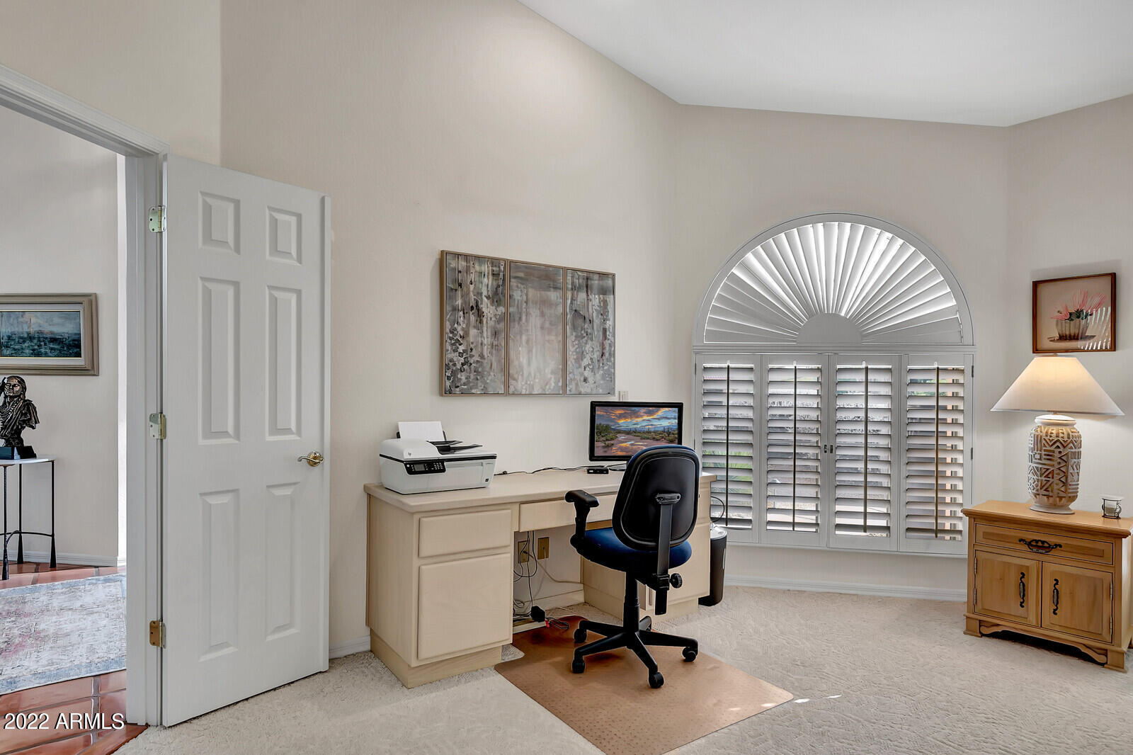 25634 North Quail Haven Drive Rio Verde, AZ 85263 - Photo 38 of 74 Den with Desk