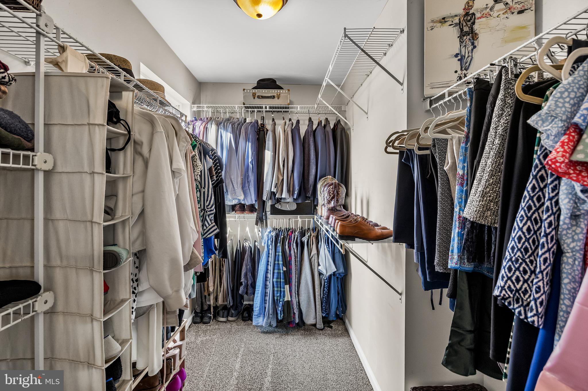 4907 Church Road Mount Laurel, NJ 08054 - Photo 27 of 49 a view of walk in closet with clothes
