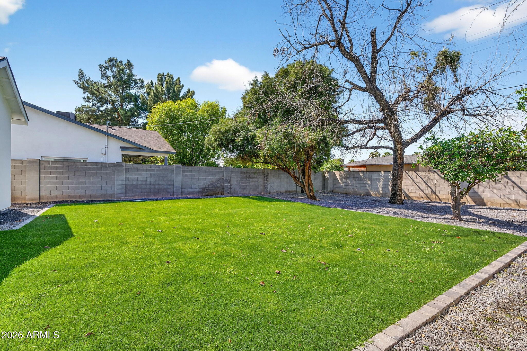 6818 North 13th Street Phoenix, AZ 85014 - Photo 59 of 65 a view of a backyard with a garden