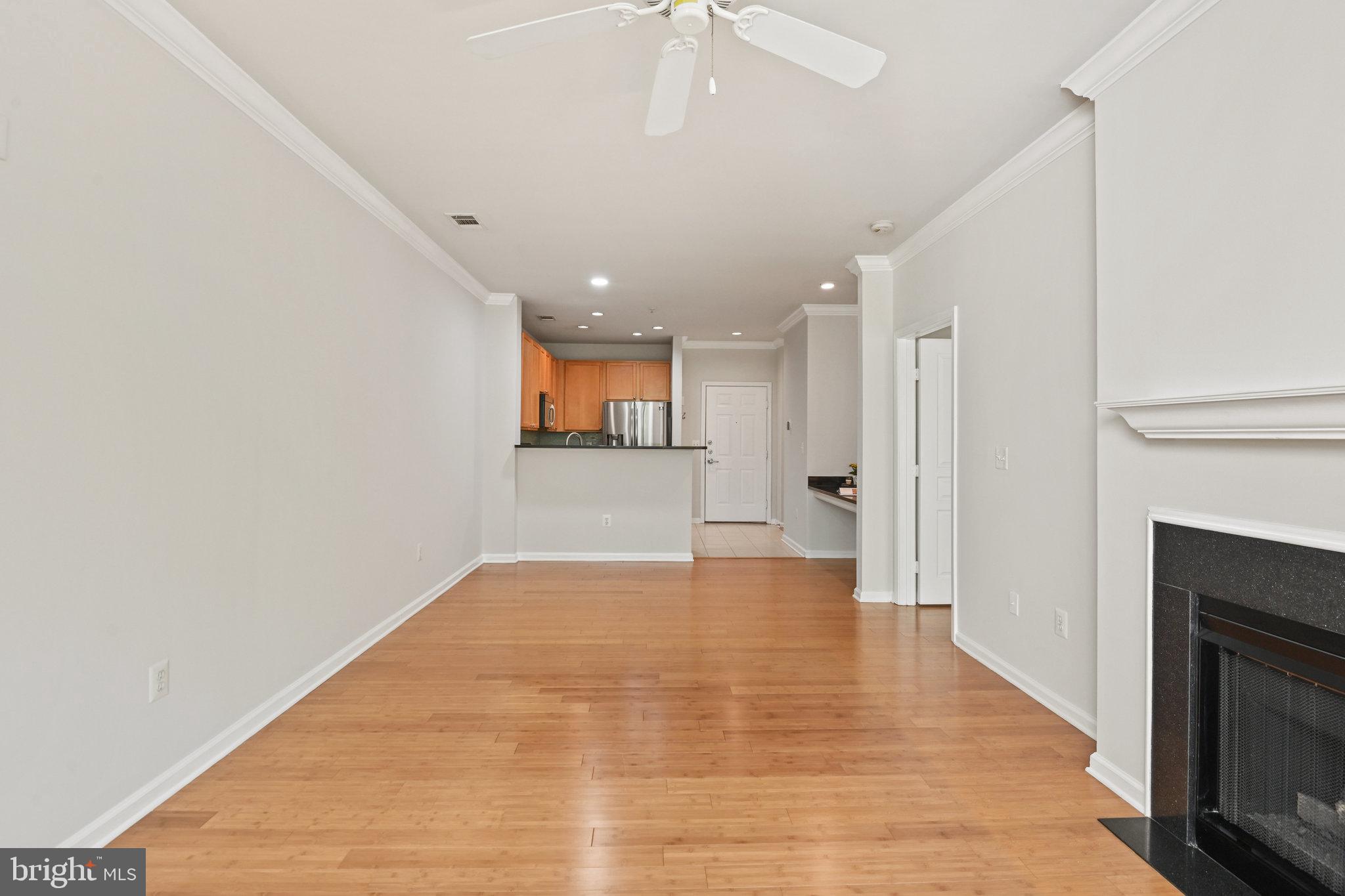 12000 Market Street, Unit 343 Reston, VA 20190 - Photo 10 of 46 Fan in living room, Bamboo flooring