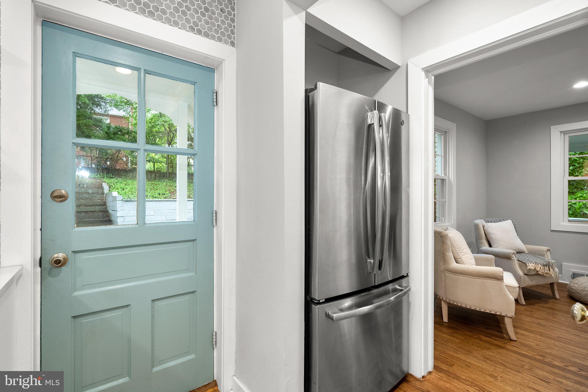 8713 Reading Road Silver Spring, MD 20901 - Photo 19 of 49 a view of kitchen with furniture and refrigerator