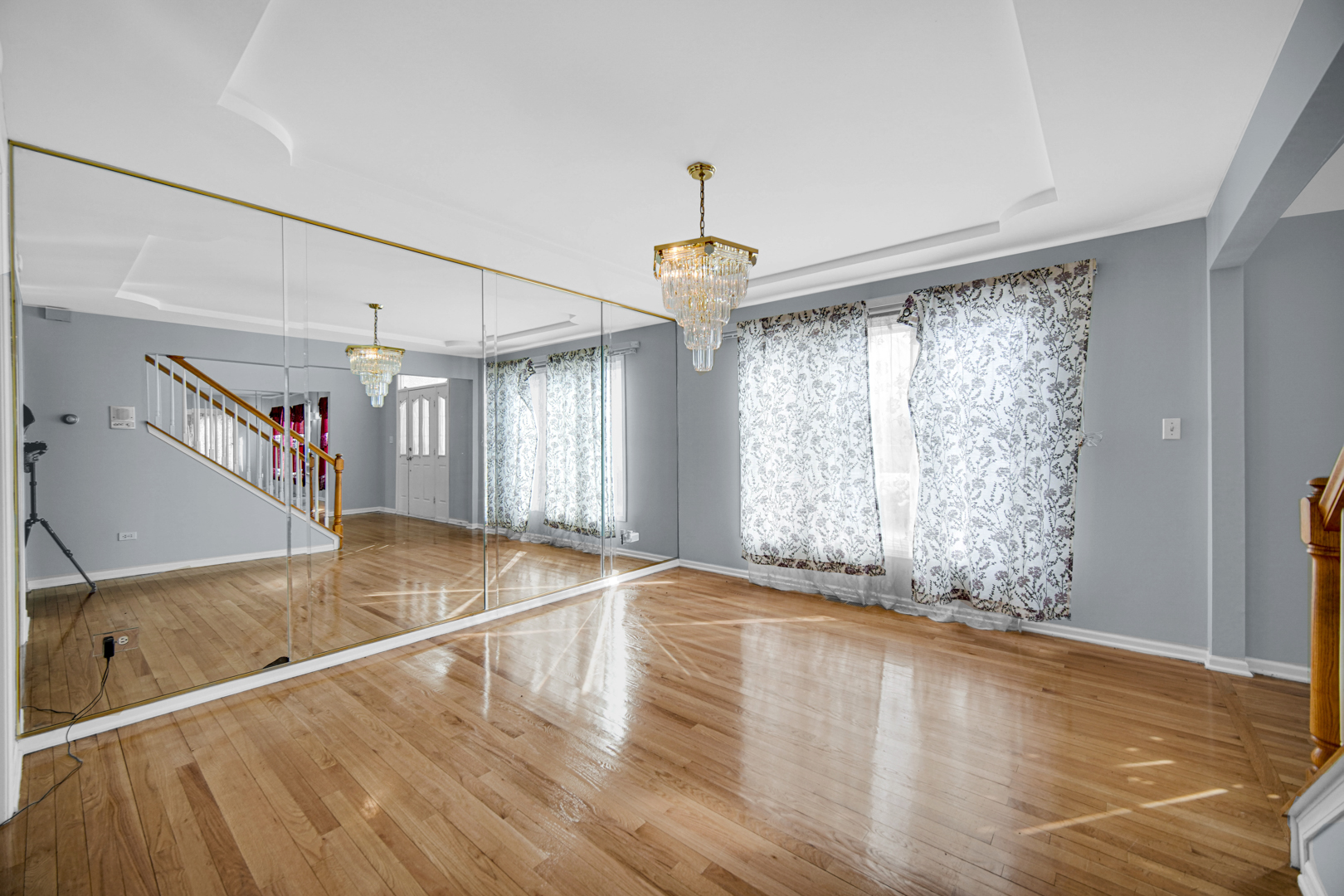 15516 Frontage Road Markham, IL 60428 - Photo 8 of 36 wooden floor in an empty room with a window