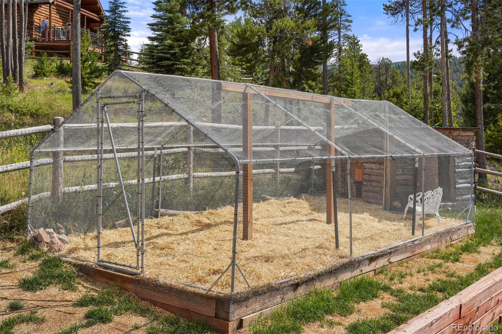 29549 Thunderbolt Circle Conifer, CO 80433 - Photo 47 of 50 a view of a tiny house with backyard