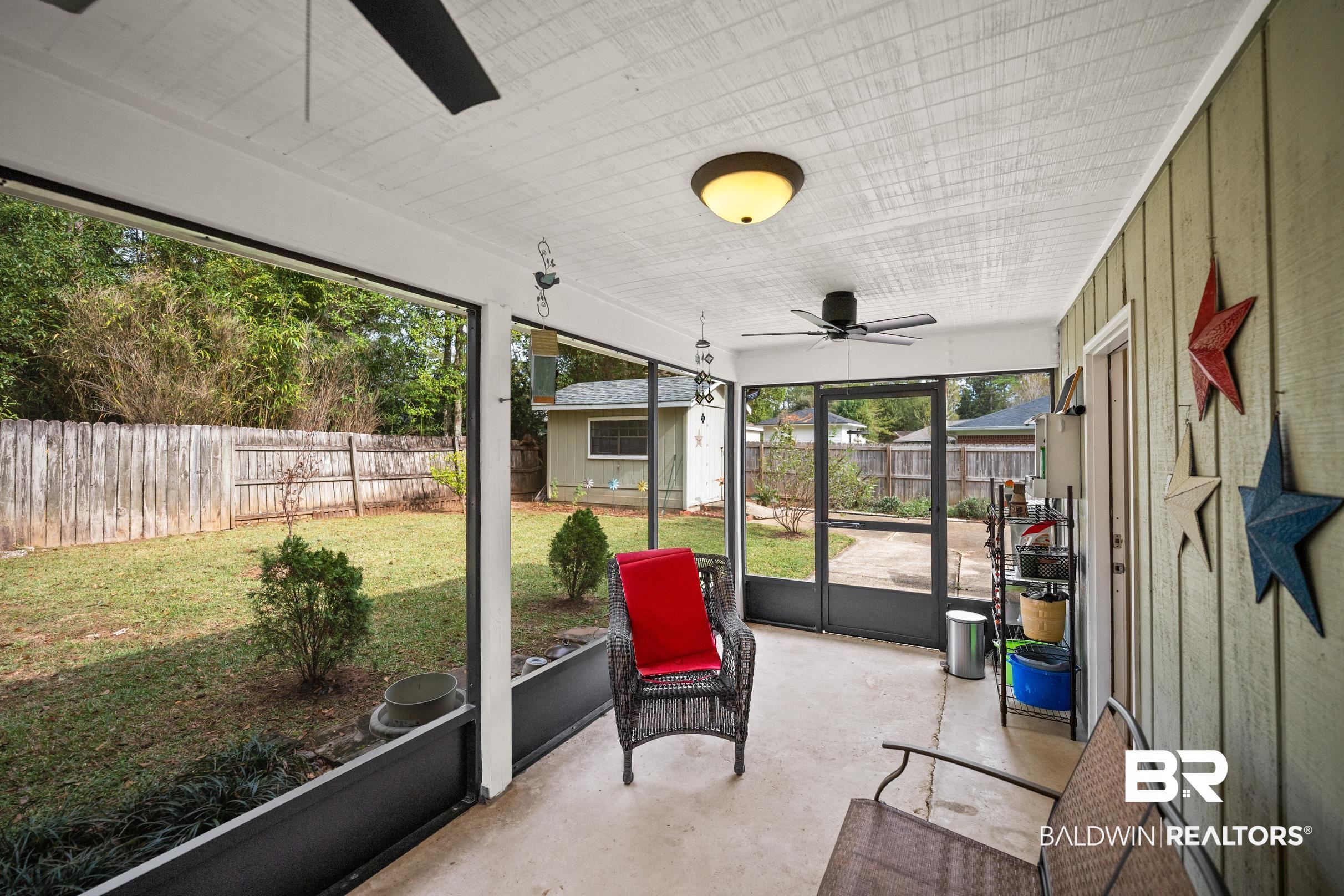 123 Dunbar Loop Daphne, AL 36526 - Photo 28 of 33 Sunroom / solarium featuring ceiling fan