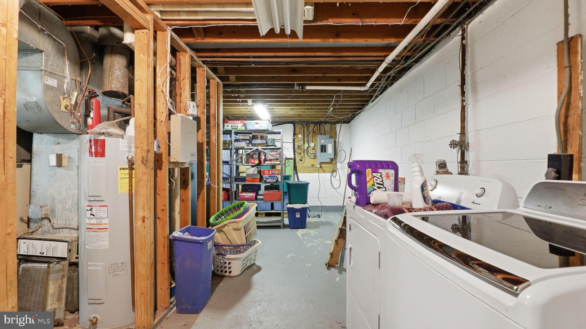 13408 Kris Ran Court Fort Washington, MD 20744 - Photo 36 of 49 Spacious basement with laundry area.