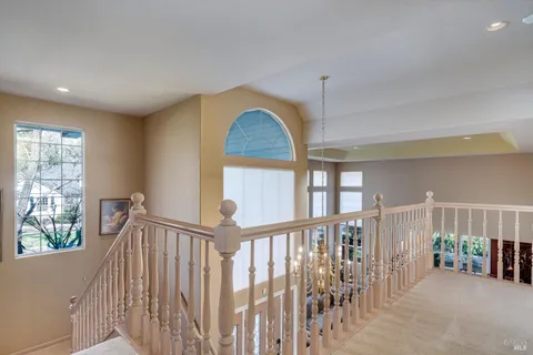 a view of yard with outdoor seating