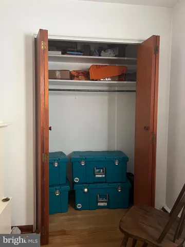 a view of storage and utility room