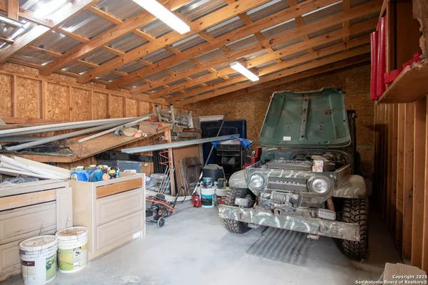 a view of storage and utility room