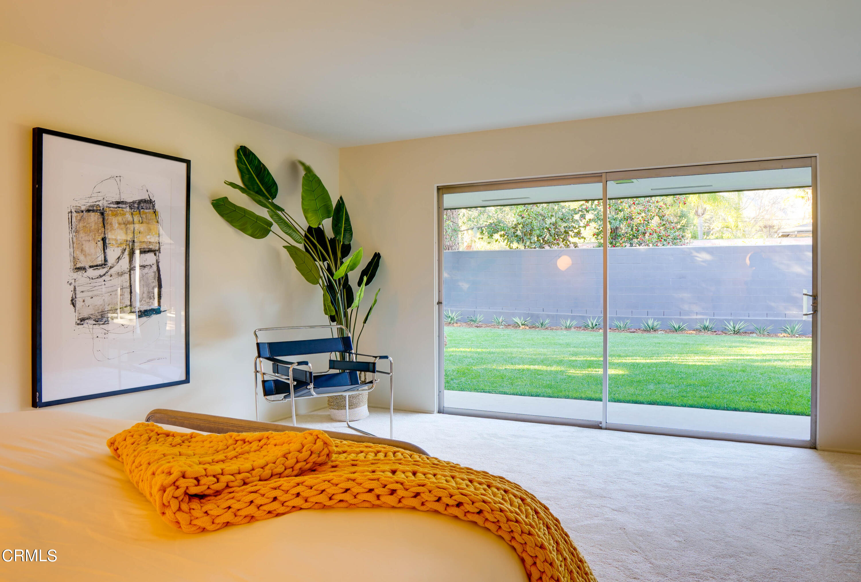 1535 Meadowbrook Road Altadena, CA 91001 - Photo 12 of 32 a bedroom with a bed and a large window