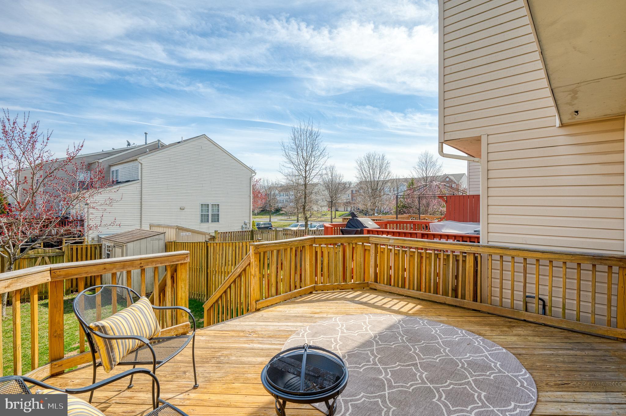 9805 Finsbury Road Rosedale, MD 21237 - Photo 13 of 29 Large Deck