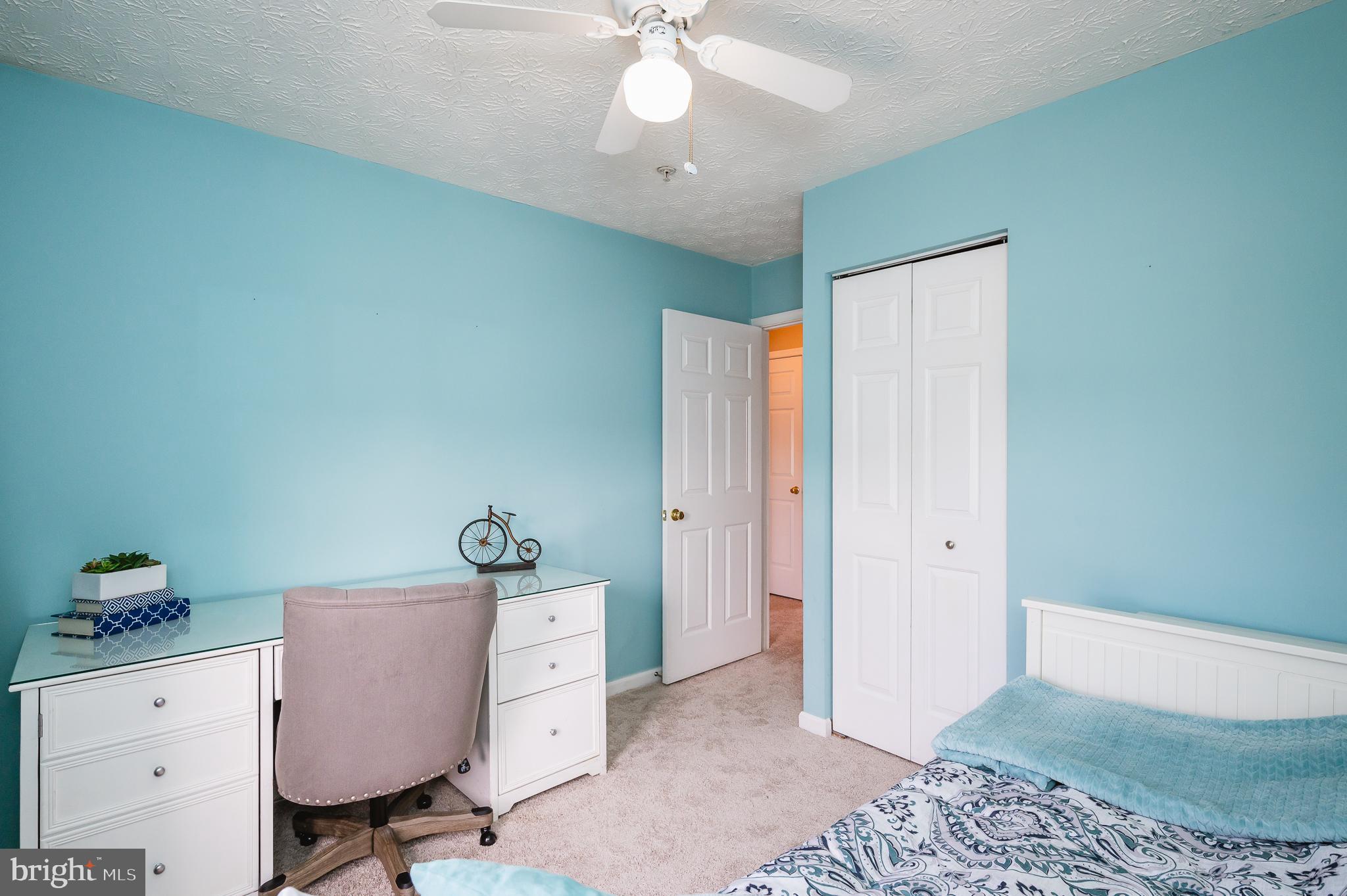 9805 Finsbury Road Rosedale, MD 21237 - Photo 20 of 29 2nd Bedroom with Ceiling Fan