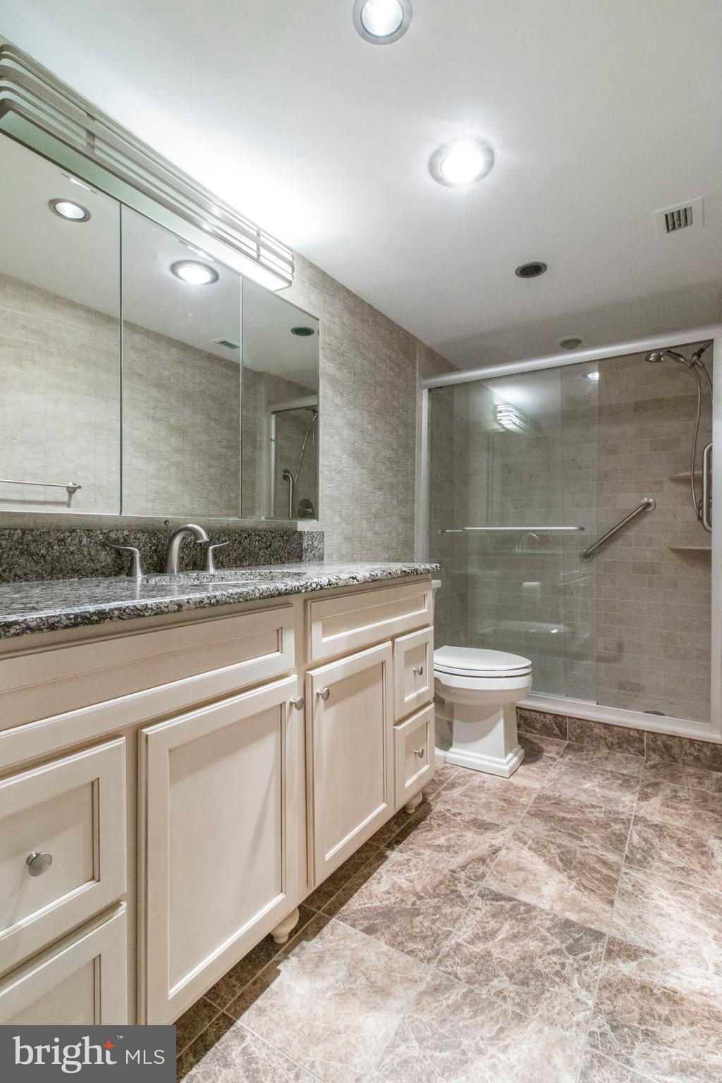 8302 Old York Road, Unit B33 Elkins Park, PA 19027 - Photo 24 of 34 Master Bath - Walk-in Shower
