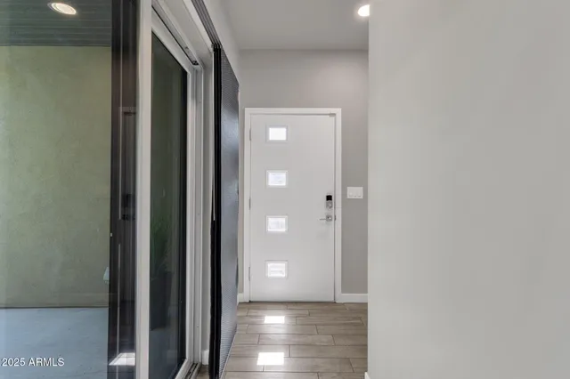 a view of empty room