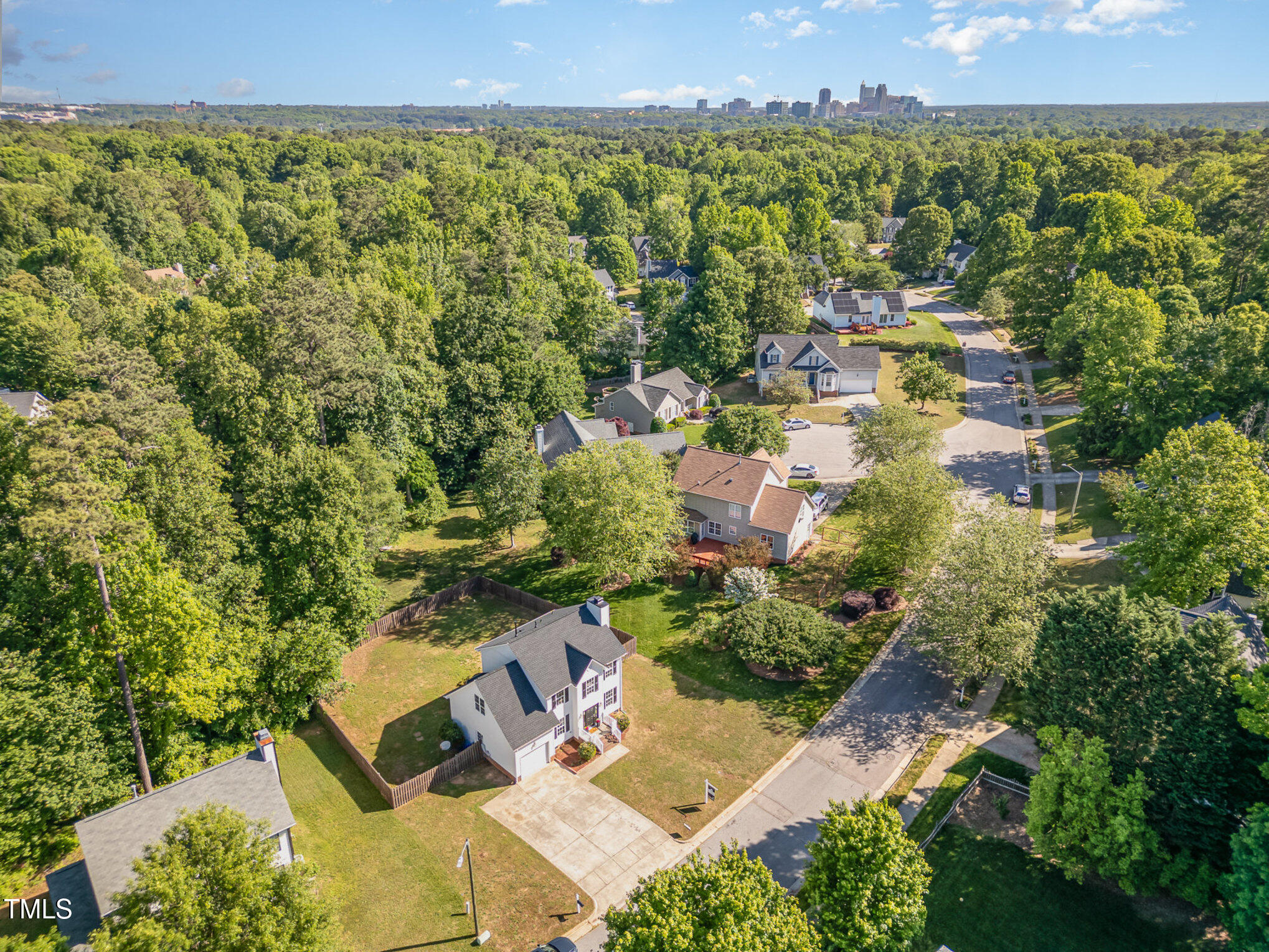 2708 Tryon Pines Drive Raleigh, NC 27603 - Photo 5 of 29 Aerial View - 2708 Tryon Pines