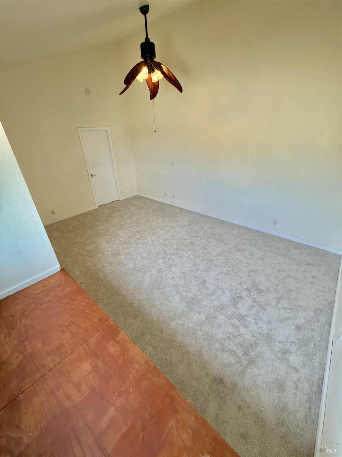 7086 Fircrest Avenue Sebastopol, CA 95472 - Photo 19 of 62 an empty room with a chandelier fan