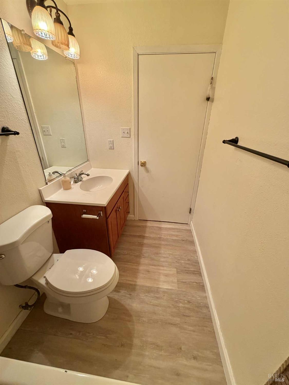 7086 Fircrest Avenue Sebastopol, CA 95472 - Photo 37 of 62 a bathroom with a sink toilet and shower