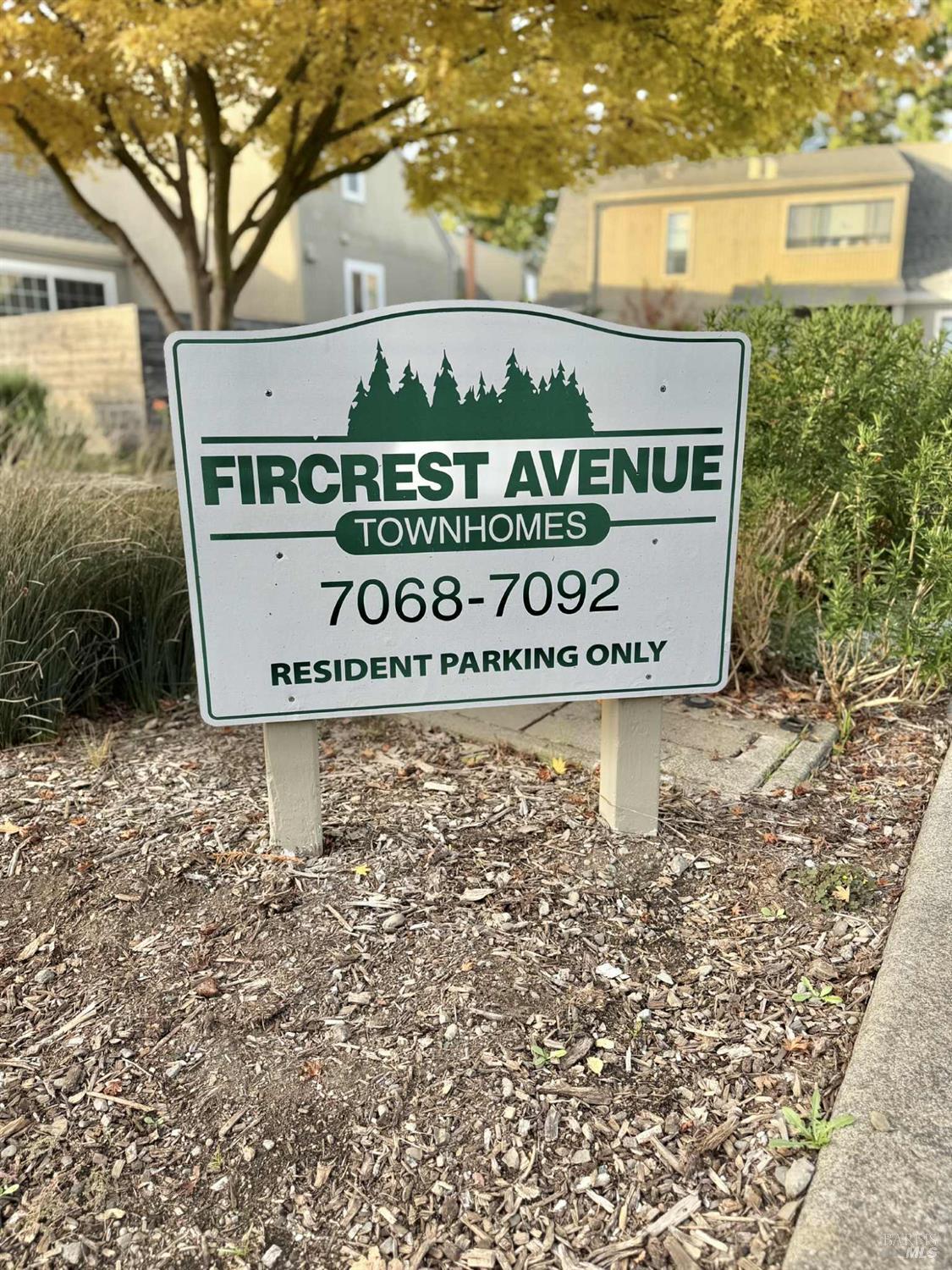 7086 Fircrest Avenue Sebastopol, CA 95472 - Photo 51 of 62 a sign on the side of a building