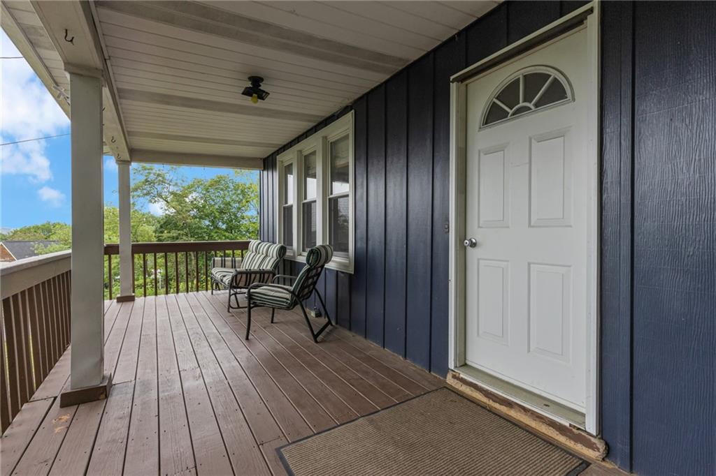 1205 Breitenstein Road Ambridge, PA 15003 - Photo 6 of 25 a balcony view with a ocean view