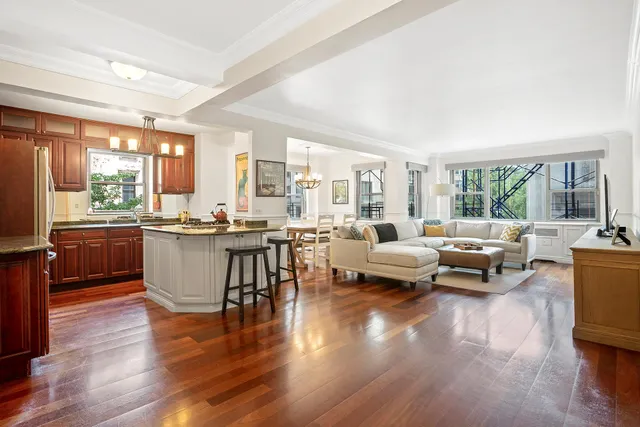 a outdoor space with patio lots of furniture and mountain view