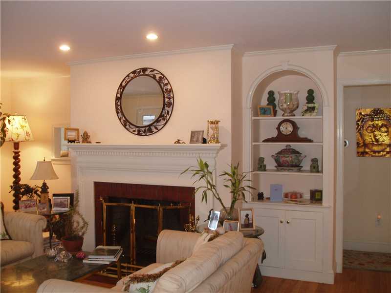 104 Beach Road Bristol, RI 02809 - Photo 3 of 21 Living Room. PRETTY LR W FIREPLACE & HARDWOODS