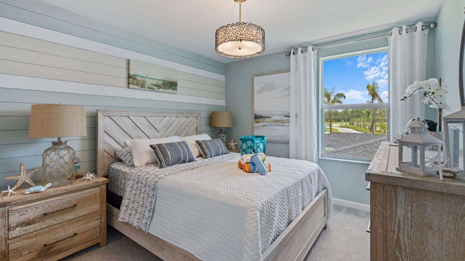 2211 Marigold Trail Palm Bay, FL 32907 - Photo 12 of 17 a bedroom with bed and window