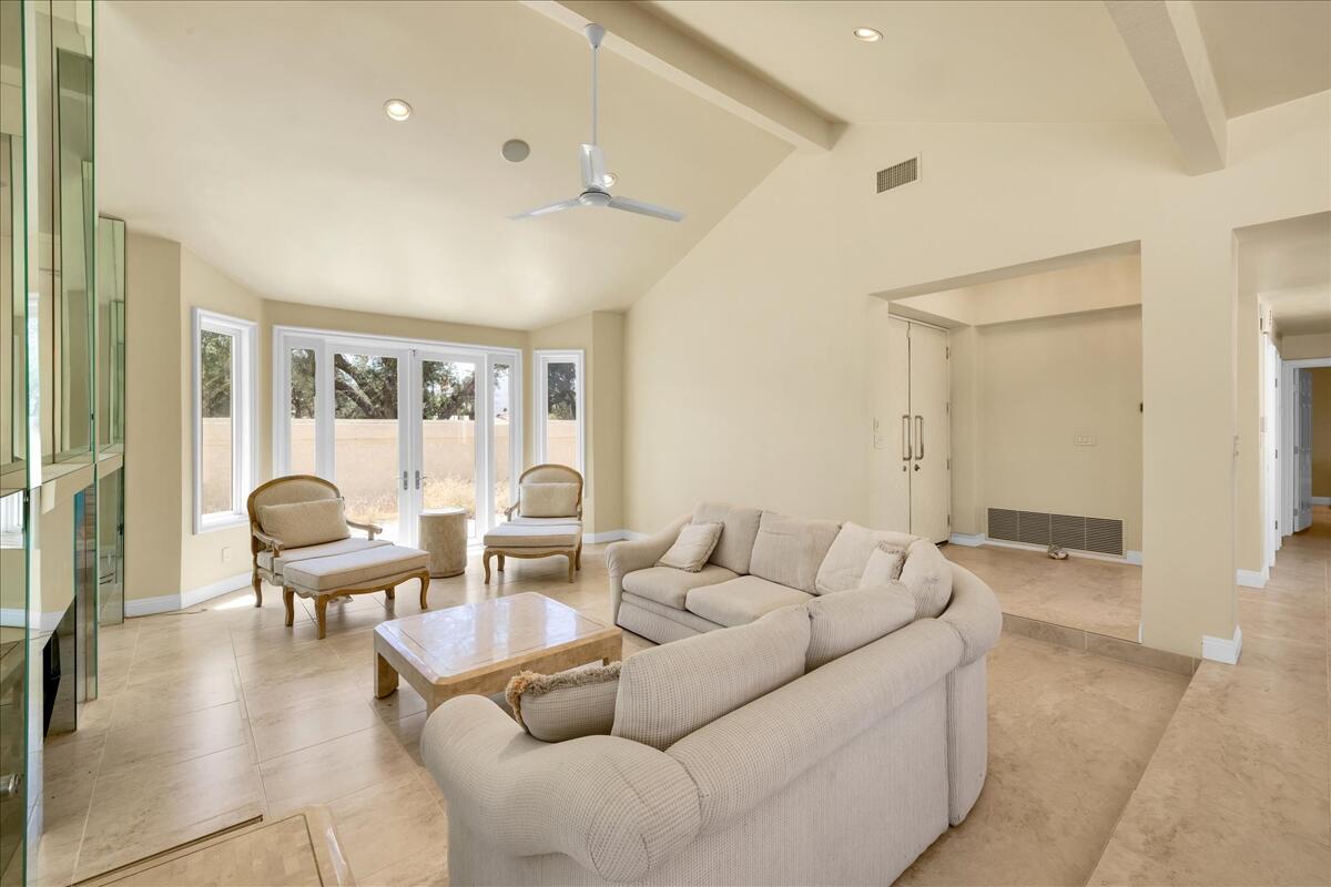 39 Santo Domingo Drive Rancho Mirage, CA 92270 - Photo 5 of 30 a living room with furniture and a large window