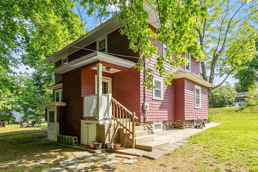 24 Maplewood Road Worcester, MA 01602 - Photo 38 of 42 a front view of a house with a yard