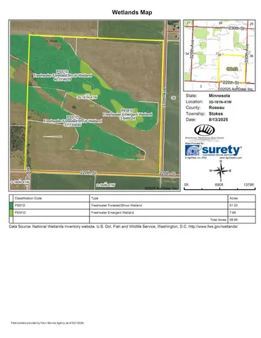 $315,000 | Tbd 220th Street, Badger, MN 56714